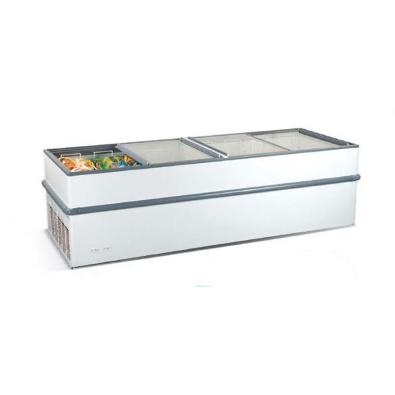 Conservateur bac surgelé CRY250 - 1050L - froid de contact - couvercle vitré coulissant_0