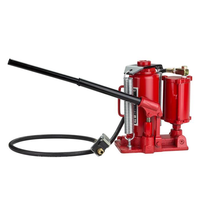 Cric hydraulique et pneumatique - 12 tonnes - hauteur maxi 460 mm_0