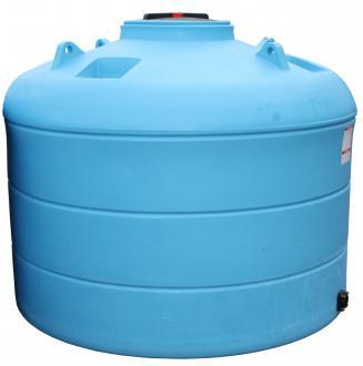 Cuve à eau hors sol 3000 litres - DURAPLAS AQ - série AQ avec vanne Ø40_0
