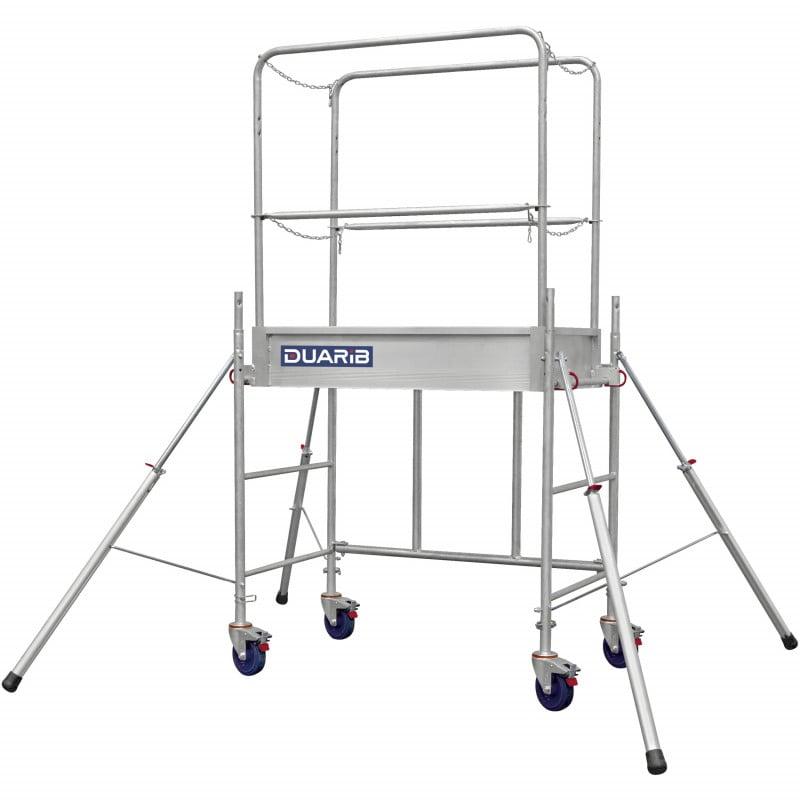 Echafaudage roulant acier - rolly mini - longueur 1m00 - DUARIB | 8010011_0