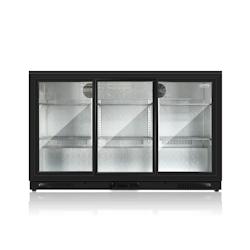 FrigeluX  Arrière bar 280L, Noir, Classe C, pose libre et encastrable sous plan AB318 - noir AB318_0