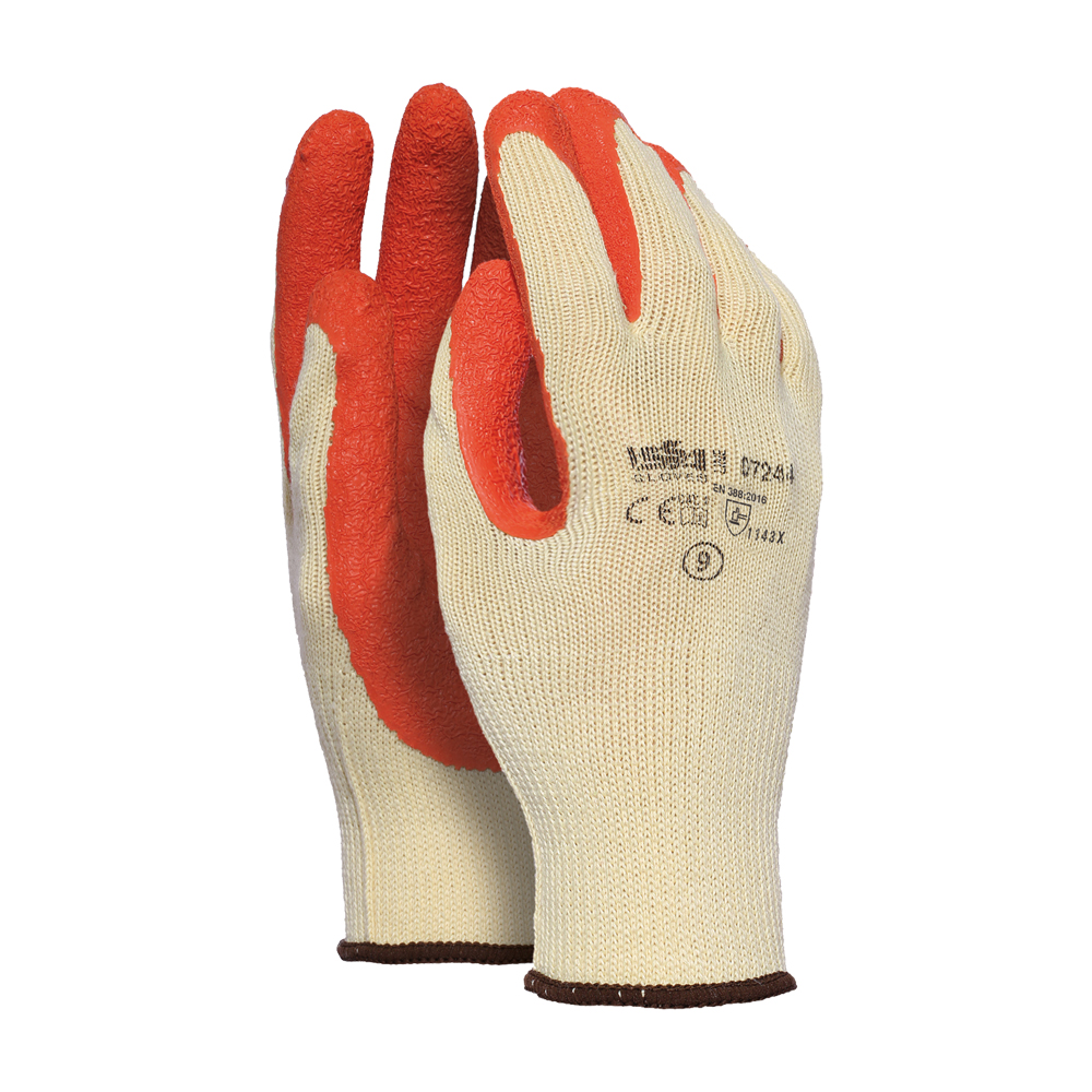 Gants de manutention en poly/coton 