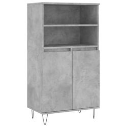 Helloshop26 - Buffet bahut commode armoire meuble de rangement organisateur cuisine salle de séjour salon haut 60 x 36 x 110 cm bois 02_0034457 - 300_0