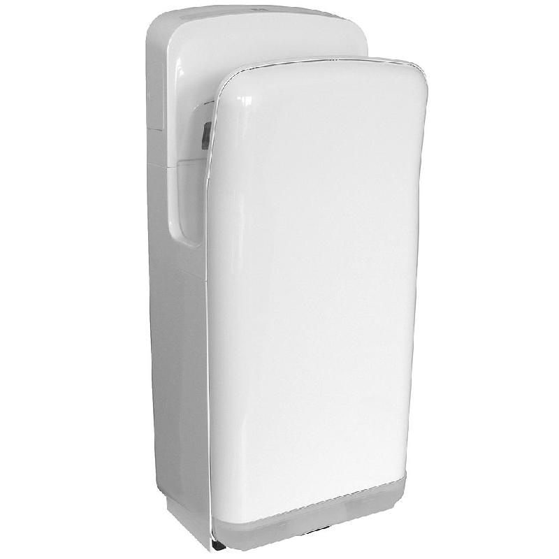 M450-w - sèche-mains automatique vertical air pulsé, abs blanc - aligne_0