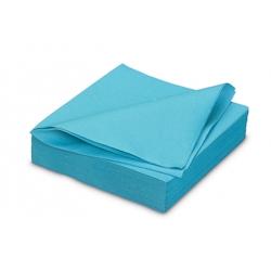 Serviette en non tissé 40x40cm Azur  X250 - 1001 TABLES - bleu 41769_0