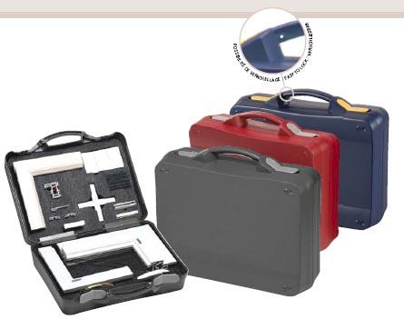 Valisette Plasticase Evolution - Polypropylène moderne - 3 tailles disponibles - Personnalisable avec calage mousse et sérigraphie_0