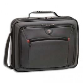 WENGER SACOCHE INSIGHT NYLON PC PORTABLE 16POCHETTE FRONTALE NOIR - DIMENSIONS : L41,3 X H29,9 X P8,3 CM