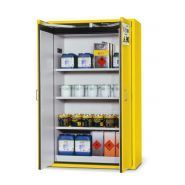 Armoire de sécurité coupe-feu G 1201 - 3 étagères réglables, portes battantes auto-fermantes - Certification EN 14470-1, 90 minutes_0