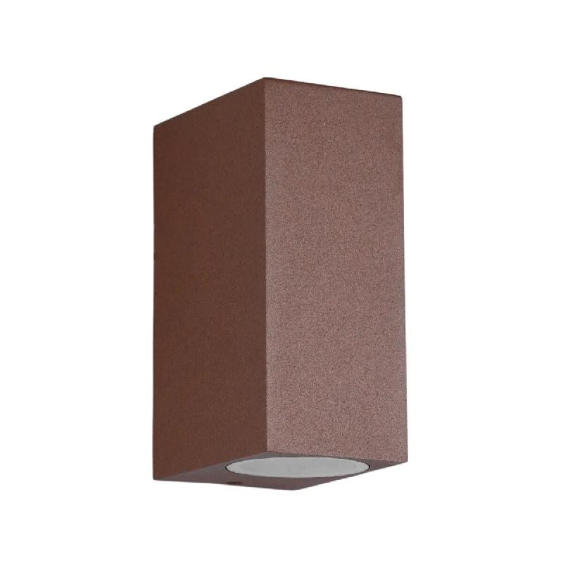 Applique murale extérieure, 2 xGU10, rouille - Trio - Roya - marron 4017807519044_0