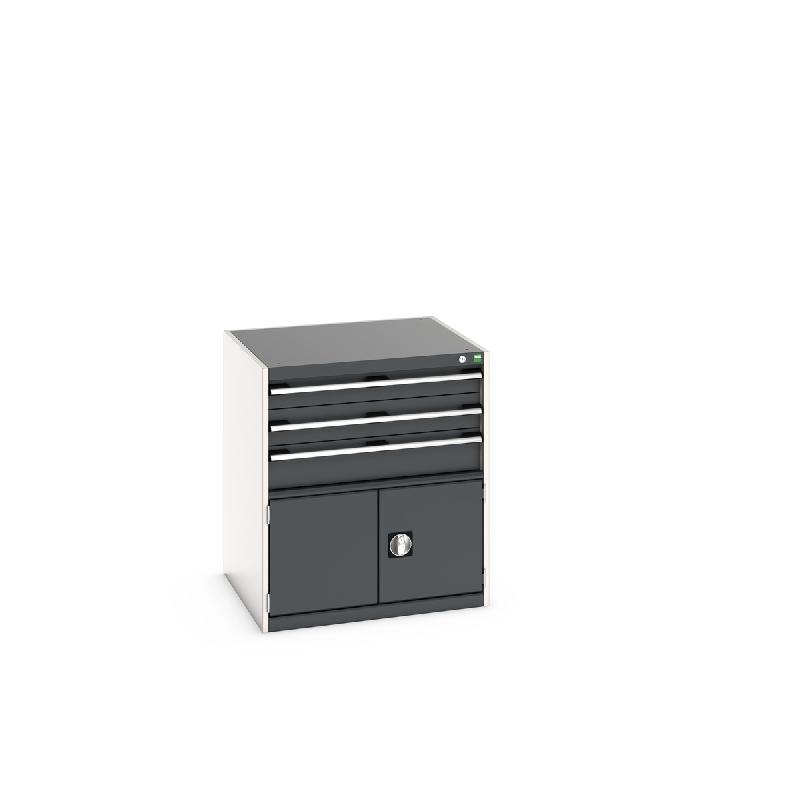 Armoire à tiroirs/porte Cubio SL-879-4.1 - Réf : 40028105 - Charge admissible 1,5 tonne et tiroirs télescopiques 200 kg_0
