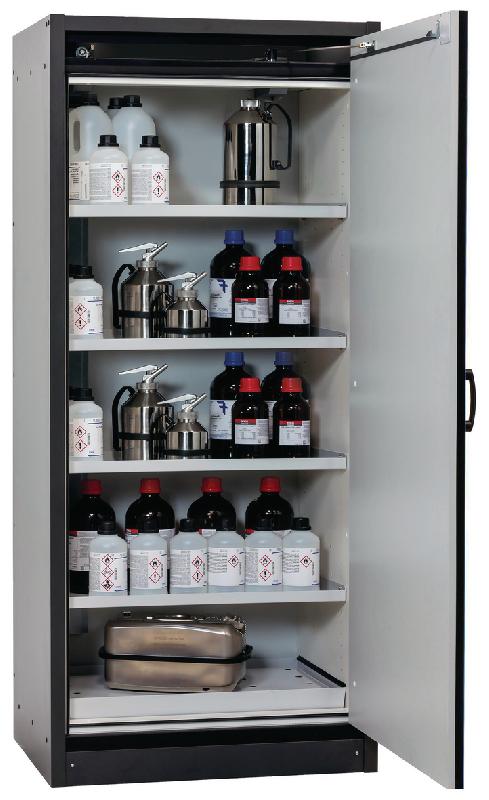 ARMOIRE SÉCURITÉ Q-CLASSIC-30 Q30.195.086.WDR GRIS/BLEU - MANUTAN COLLECTIVITÉS