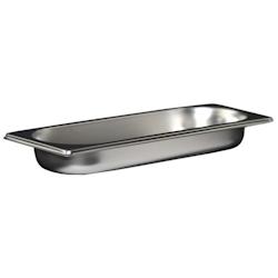 Bac Gastro Inox AISI 304 GN 2/8 Plein H. 40 mm - Gastroland - 3701666004377_0