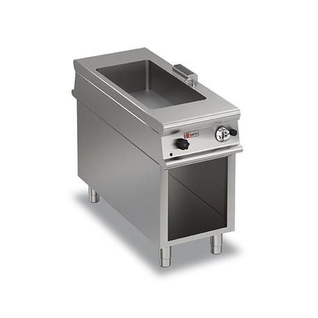 Bain-marie gaz sur placard ouvert - 1 bac GN 1/3 + 1 bac GN 1/1 - Gamme 1100 - Baron - Modèle 110BMVG450_0
