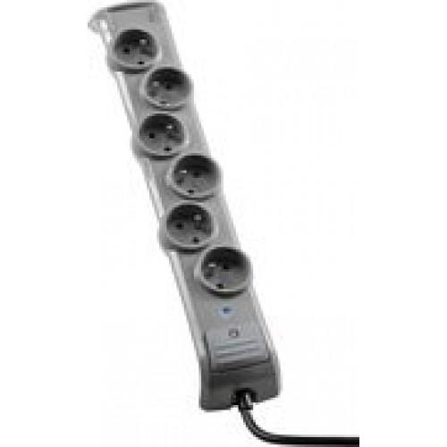 BLOC 6 MULTIPRISES PARAFOUDRE EBENOID