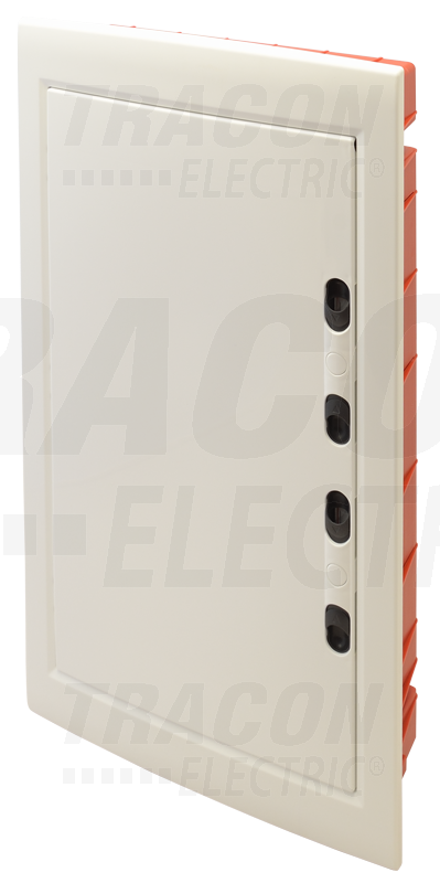 Boîte de distribution encastrée - cache plat blanc - rail N-PE 3×12 (36 modules) - IP40 - dimensions 545×305×85 mm_0