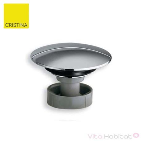 Siphon gain de place bonde up&down chromé pour lavabo - CRISTINA ONDYNA  BUS33351 - Vita Habitat