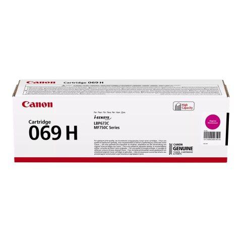 CANON 069H - TONER MAGENTA HAUTE CAPACITÉ POUR IMPRIMANTE LASER