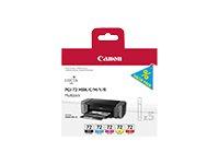 CANON MULTIPACK DE CARTOUCHES D'ENCRE PGI-72 MBK/C/M/Y/R 5 - CARTOUCHE AUTHENTIQUE