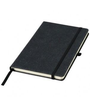 CARNET DE NOTES A5 EN CUIR ATLANA - NOIR - CARNETS PUBLICITAIRES PERSONNALISÉS