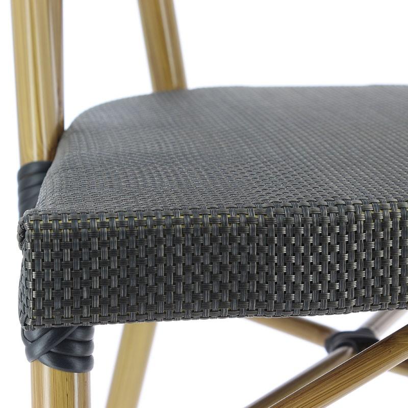 Chaise exterieure restaurant Biarritz - BRONZE_0