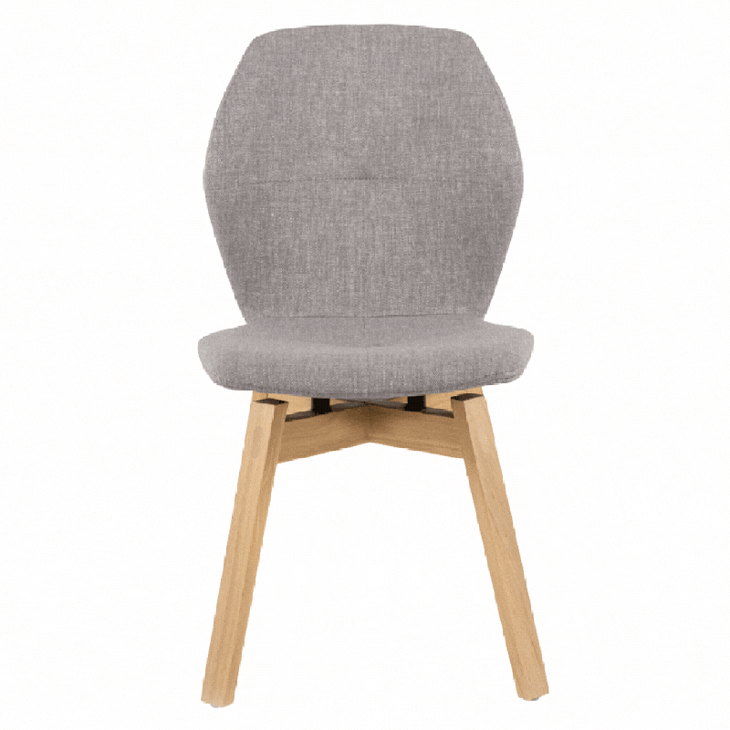 Chaise de restaurant - piétement en bois personnalisable - MOOD #91_0