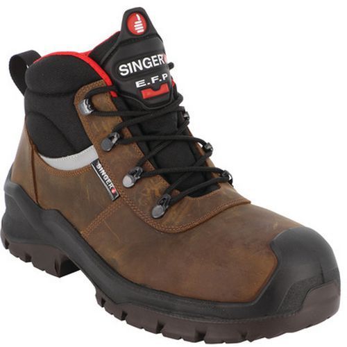 CHAUSSURES DE SÉCURITÉ TIGE CUIR NUBUCK HYDROFUGE S3 SRC 44 - SINGER SAFETY