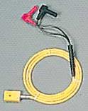 PROLONGATEUR THERMOCOUPLE K / BANANES, 1M - CARCK4