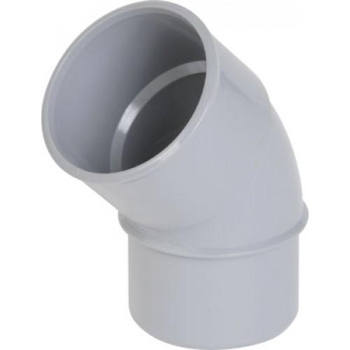 COUDE PVC À 45° MÂLE / FEMELLE - Ø 75 - CP4 NICOLL