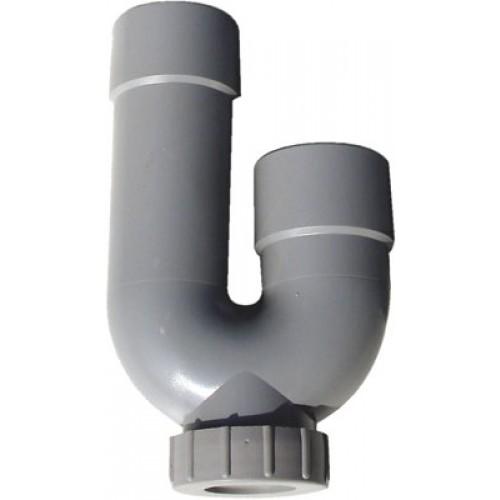COUDE SEUL POUR SIPHON MACHINE À LAVER Ø 40 MM BRICOZOR