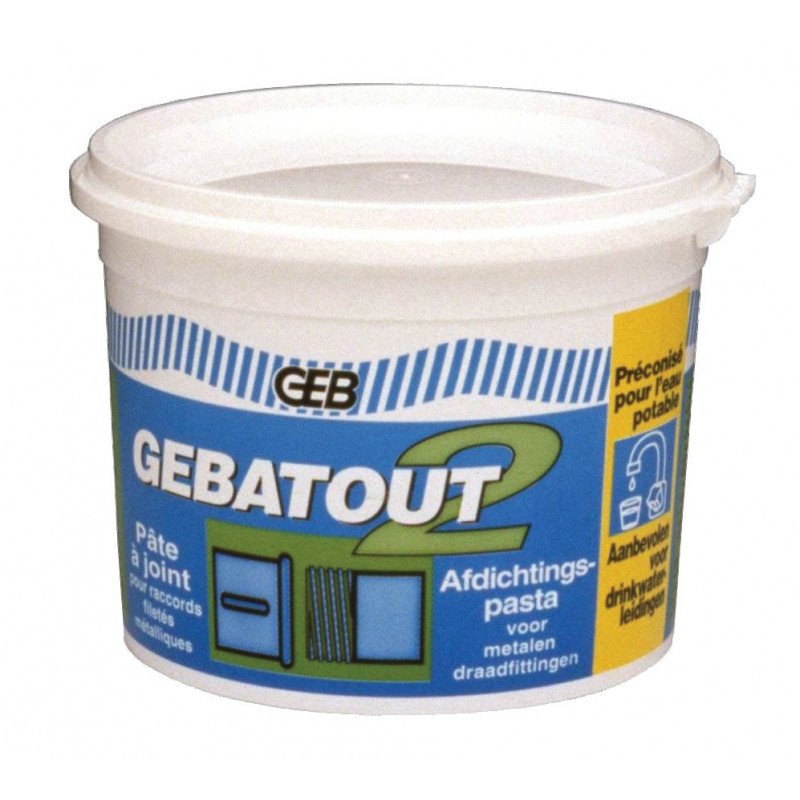PÂTE À JOINT GEBATOUT 2 EN POT DE 500G - GEB - 103982