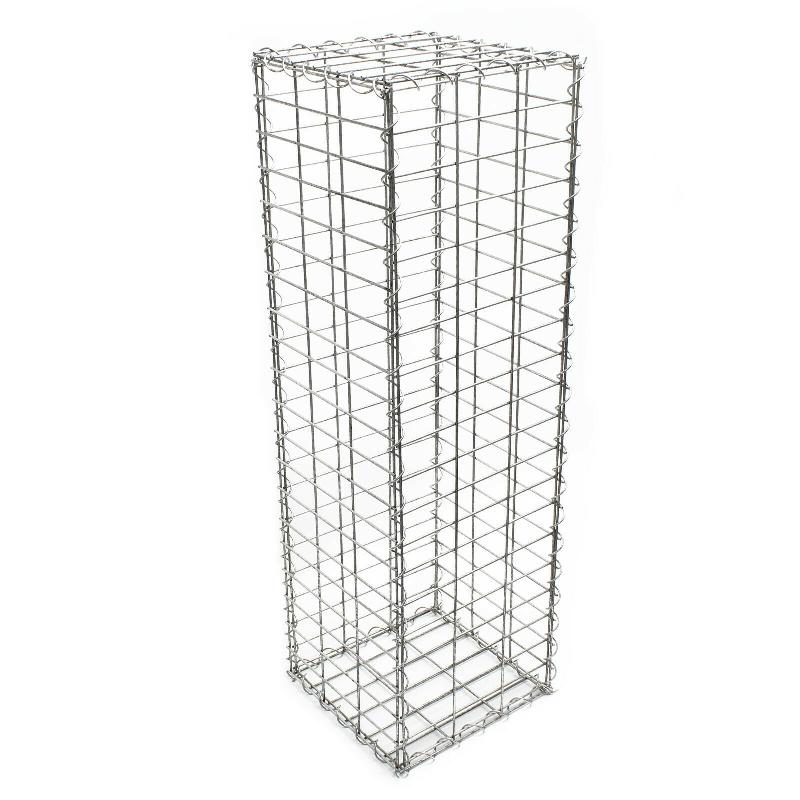 GABION 100 X 30 X 30 CM CM MUR EN PIERRE PAROI BORDURE DE JARDIN ESPALIER CLÔTURE PANIER 16_0001273_0