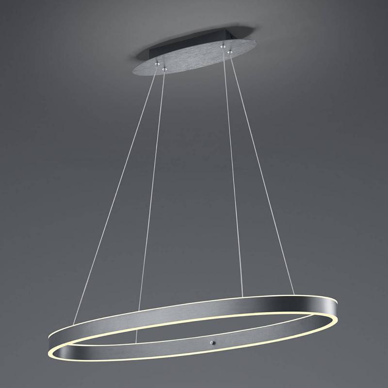 HELL SUSPENSION LED DELTA, RONDE, ANTHRACITE