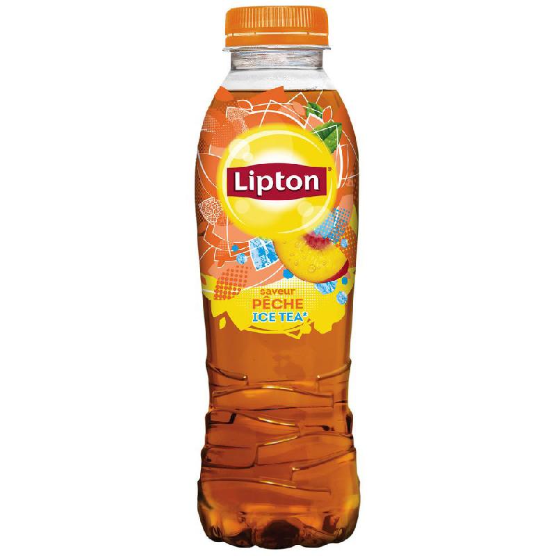 ICE TEA PECHE 50 CL - BOUTEILLE EN PET - PAQUET 12 X 50 CENTILITRES