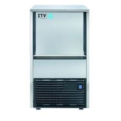 ITV Machine A Glacons A Palettes - Refroidissement Eau - Glacons Creux 20G - 402X507X699 - Prod.:33Kgs/24H - Stockage 12Kgs - 220V-50Hz Q30E - Acier i_0