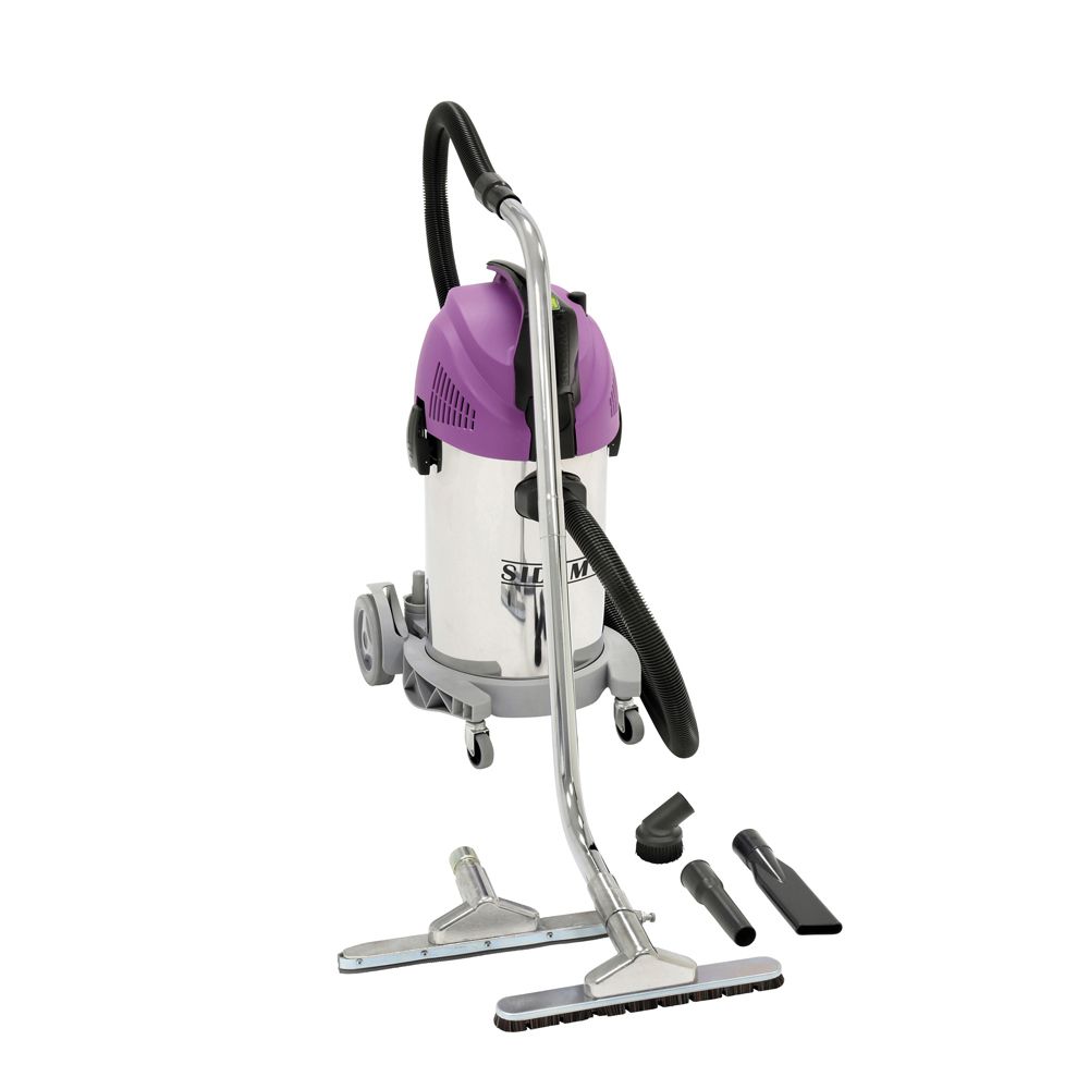 Jet 30 i - Aspirateur eau et poussières Sidamo - Cuve inox 35L - Filtre Classe M - 1450W_0