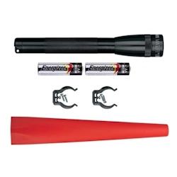 Lampe de poche LED - IPX4 - 2 piles AA - 127 lumens - 12 cm - Noir - Mini Maglite - noir 0038739536392_0