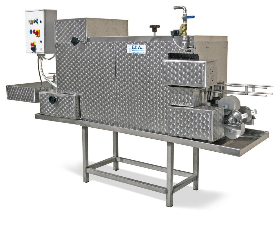 Laveuses industrielles alimentaires - e.T.A. S.R.L. - 500 à 1.000 meules/heure - automatique avec brosses en nylon_0