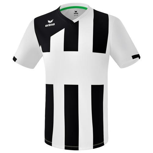 MAILLOT SIENA ERIMA 30 MC BLANC/NOIR