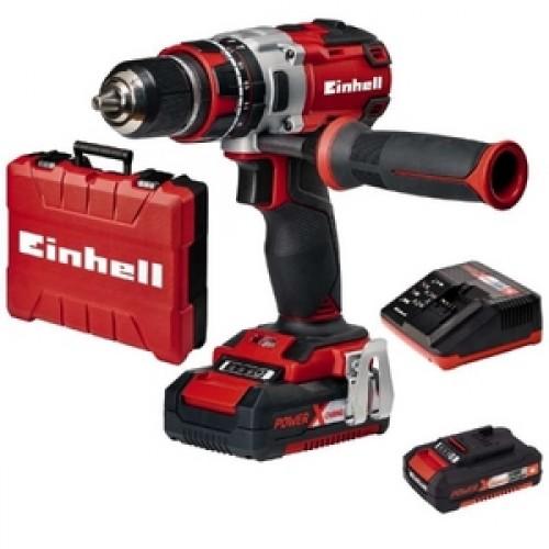 PERCEUSE VISSEUSE À PERCUSSION SANS FIL - TP-CD 18 LI-I BL (2X2,0AH) - POWER X-CHANGE EINHELL
