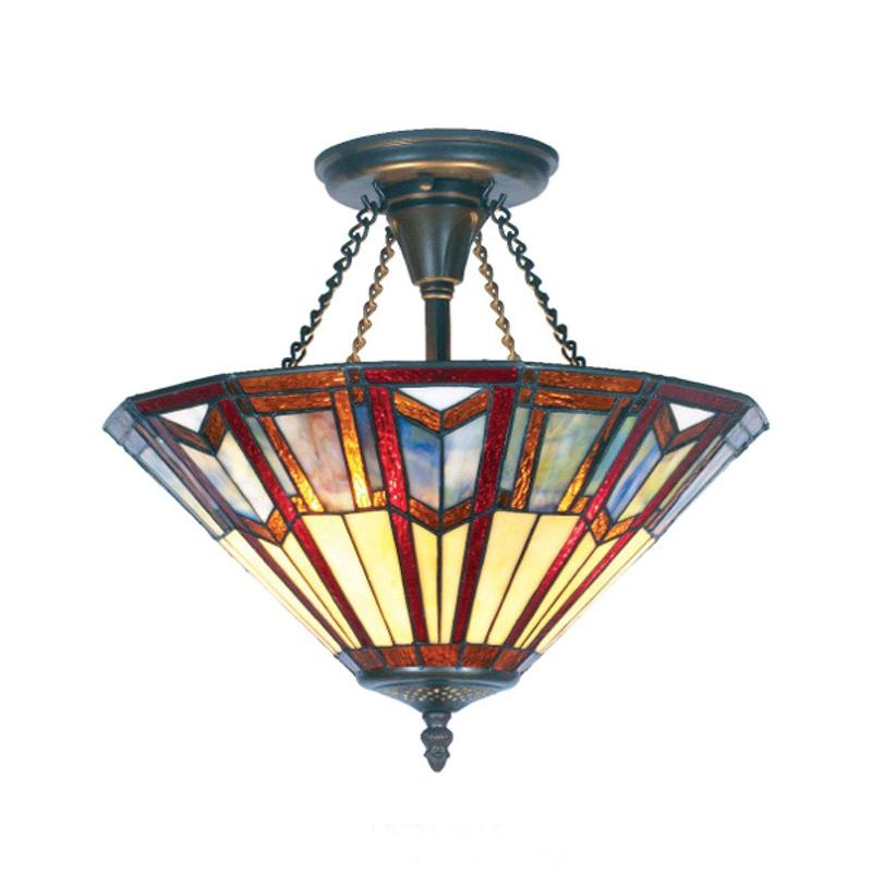 ARTISTAR PLAFONNIER LILLIE STYLE TIFFANY