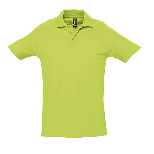 POLO PERSONNALISABLE HOMME EN COTON VERT POMME