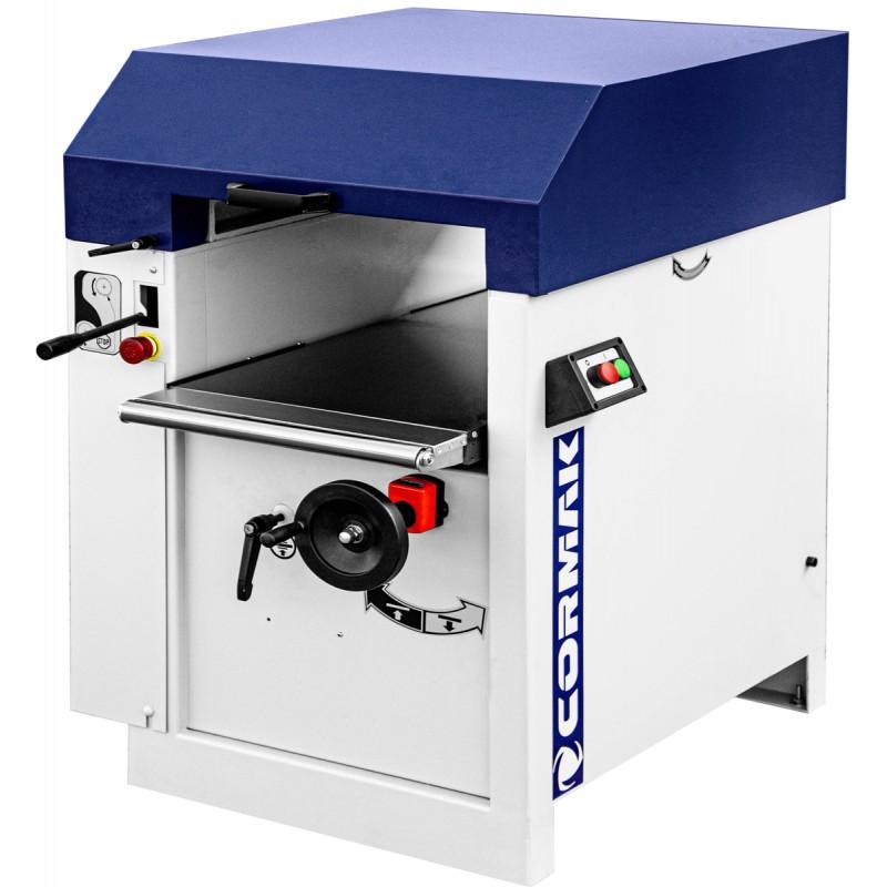 Raboteuse industrielle Cormak TH410S - Arbre hélicoïdal - 400V - Réduction du bruit et plaquettes carbure durables_0