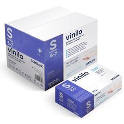 Santex Gant Vinyle non poudré 4,5g GD10 Taille S(6-7) x100 - transparent P01489_0