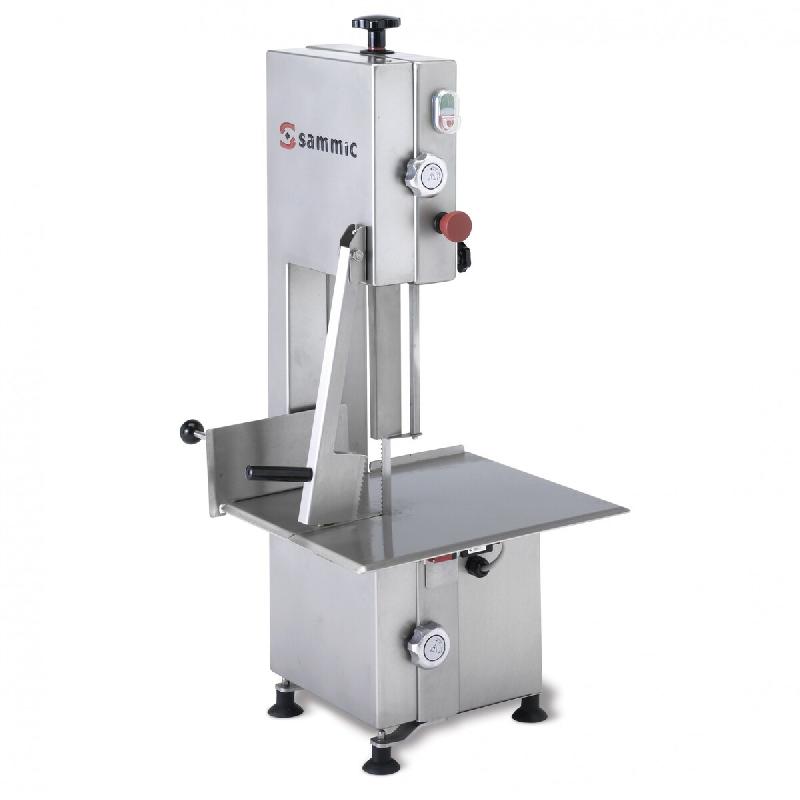 Scie à os professionnelle Sammic SH-155, alimentation monophasée 230V, hauteur 835 mm, idéale pour la viande fraîche et surgelée | Sammic - 5150025_0
