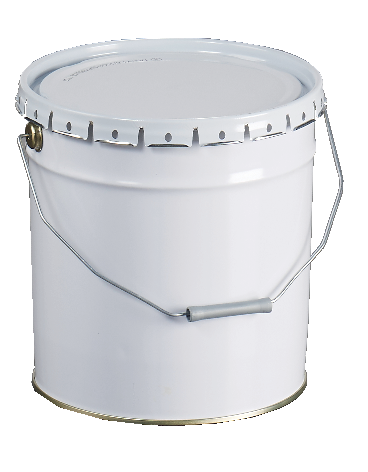 Seau métallique en fer blanc - capacités de 2.5 L à 25 L - homologué RID-ADR_0