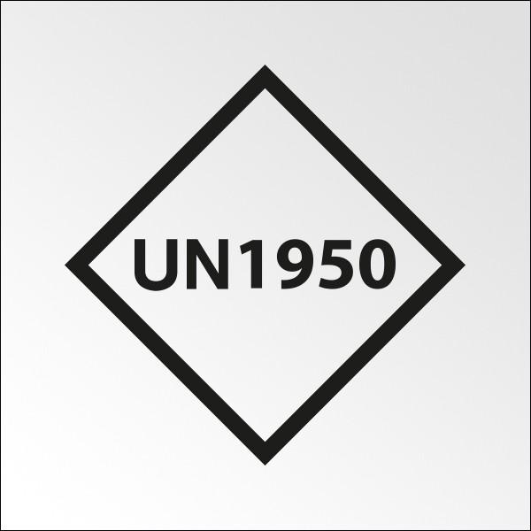 SIGNALISATION DE TRANSPORT NORMALISÉE - UN... - VINYLE ADHÉSIF - 100 X 100 MM  - 250 X 250 MM - PVC