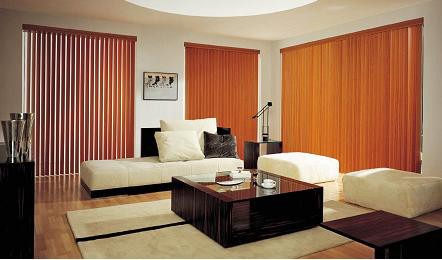 Store à bandes verticales bois DRAPSTOR - Soliso Europe - Largeur jusqu'à 4000mm - Bois exotique_0