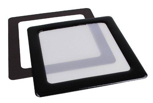 DEMCIFLEX - FILTRE À POUSSIÈRE POUR VENTILATEUR - 80 MM - NOIR/BLANC_0