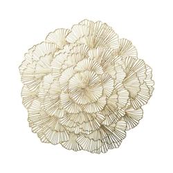 Aulica Dessous d'assiette pétale dorée - Lot de 6 - doré 816001_0