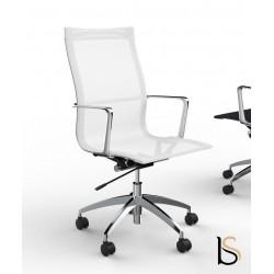 Fauteuil de direction Evole en résille – design et qualité de fabrication – Mobel Linea_0